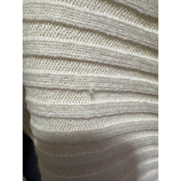 Commense Women's XL Ribbed Knit Sweater Dress Long Sleeve Collared - Picture 6 of 7